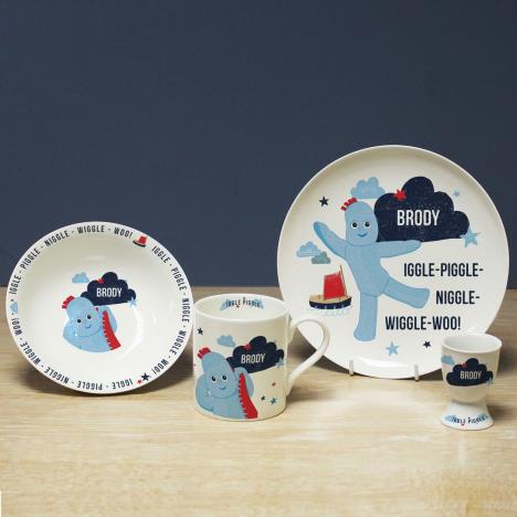 Personalised In The Night Garden Igglepiggle Breakfast Set Extra Image 2